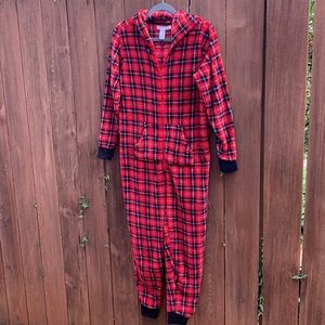 Pillow Talk Plush Zip Up Hooded Onesie